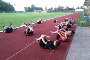 Trening czwartek interwał- siłowy 25.08.2016r.